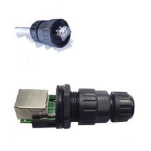 RJ45 Cat5e CAT6 Waterproof Connector